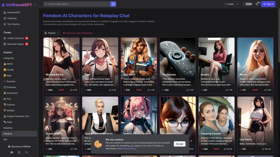 GPT Girlfriend Online